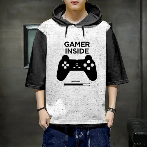 product_image_name-Generic-Gaming Cap Tshirt - T-shirt de joueur d'intérieur à la mode - T-shirt Cosplay-1