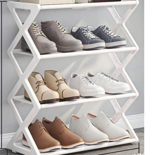 Generic Étagère de rangement pour chaussures en forme de X