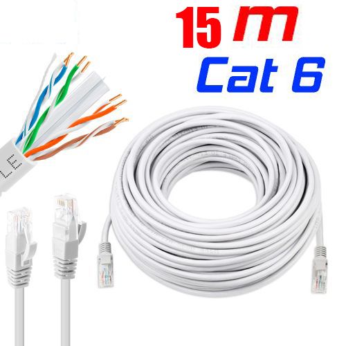 Bobine câble RJ45 droit M CAT6 -30m