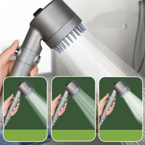product_image_name-Generic-Pommeau de Douche Multifonctionnel avec Brosse Intégrée et Jet Haute Pression-2