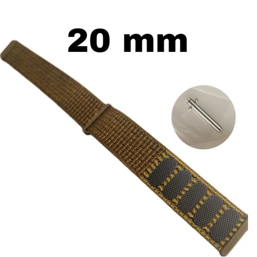 Generic Bracelet en Nylon 20 mm pour Fitbit Versa/Lite/Versa2