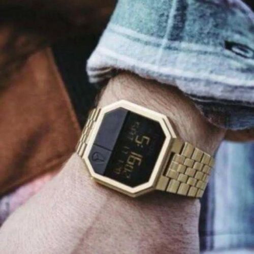 product_image_name-Generic-Montre LED Dorée Éclat Suprême-4