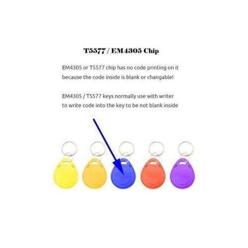 product_image_name-Generic-Rfid 10 Pièce, Porte-clés 125KHz EM4305 Lire et Réécrire-5
