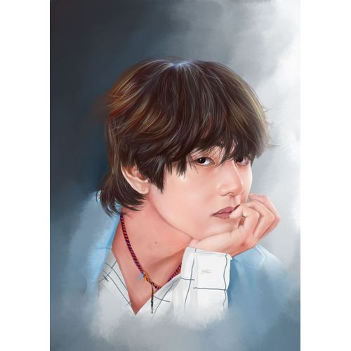 product_image_name-Generic-V of bts  Poster Chambre Haute Qualité-1