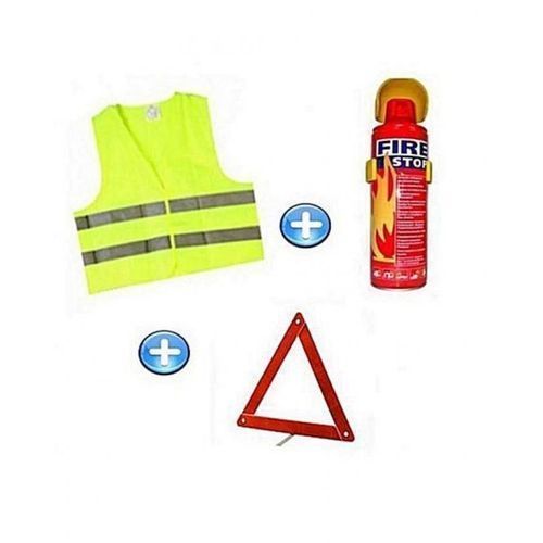 gilet fluorescent voiture