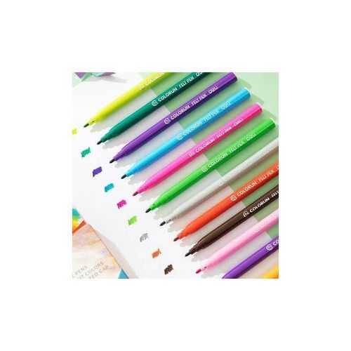 product_image_name-Deli-Boîte de 12 feutres lavables – Couleurs vives – ColoRun-1