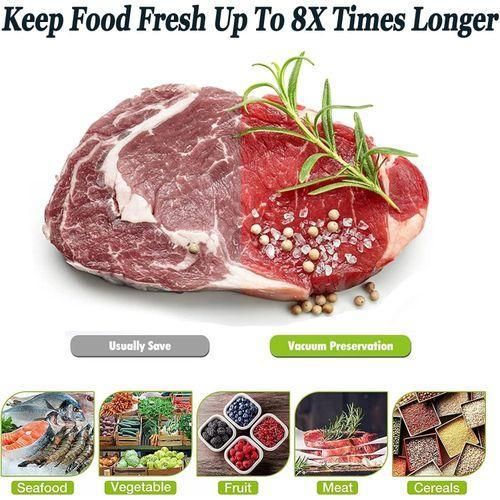 product_image_name-Generic-Lot de 2 rouleaux de sacs de congélation pour aliments - plastique transparent pour conserver les aliments au frais-2