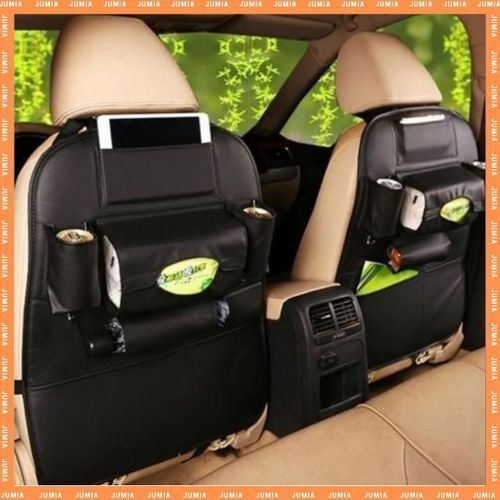 1 Pièce Sac De Rangement Pour Voiture Organisateur De Dossier De Siège De  Voiture Sac De Rangement Kick Pad Protecteur De Siège Arrière De Voiture  Boîte À Mouchoirs Porte-gobelet