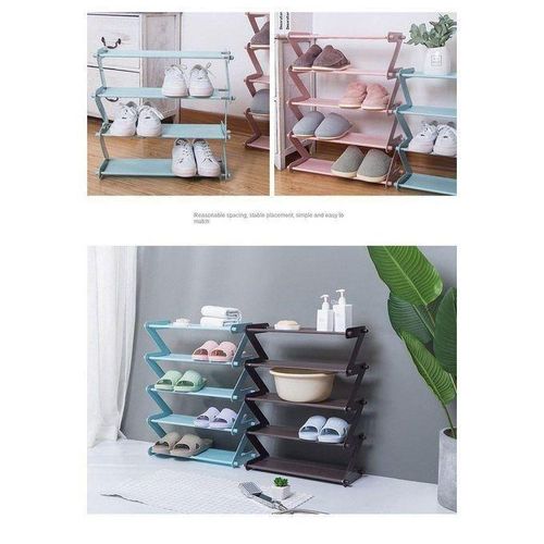 product_image_name-Generic-Étagère à chaussures pliable à plusieurs niveaux-7