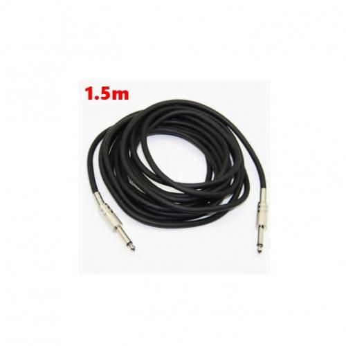 Generic cable Jack Mâle Audio Mono 6.35mm, pour amplificateur