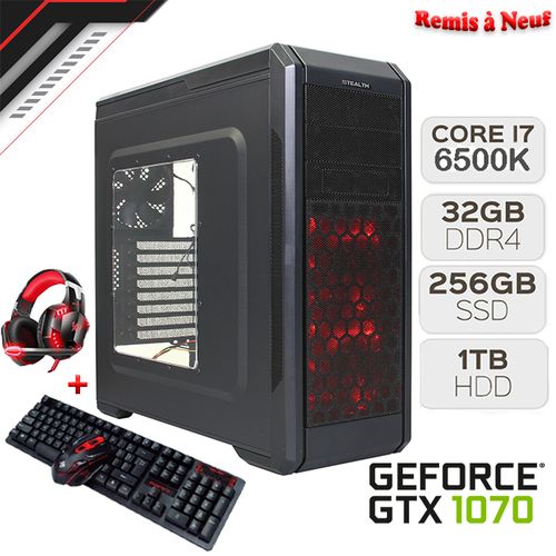 Asus PC Gamer Z170 Pro Gaming - Core i7-6700K (4Ghz) - 32GB / SSD