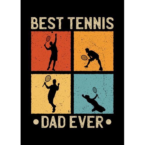product_image_name-Generic-Fathers day best tennis  Poster Chambre Haute Qualité-1