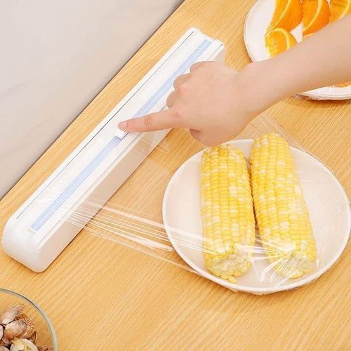 product_image_name-Generic-موزع غلاف الطعام، قاطع الفيلم، موزع فيلم بلاستيكي مع قاطع منزلق-3