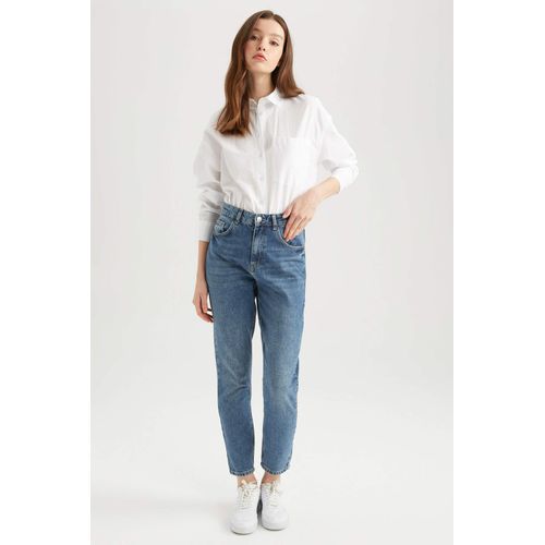 Jean mom fit pas cher clearance