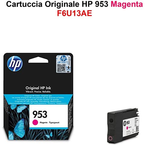 HP 953 Magenta, F6U13AE, Cartouche HP d'origine,…