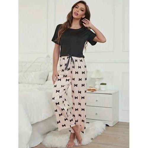 Generic Ensemble Pyjama Femme a Imprime Pantalon a C urs pour Femme a prix pas cher Jumia Maroc