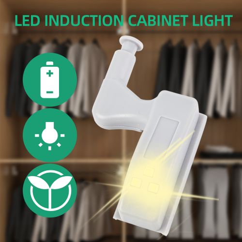 Generic Pack 3 Lumière LED sous armoire, lampe de charnière d'intérieur  pour placard, capteur de porte à prix pas cher