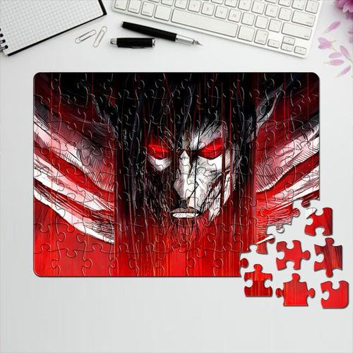 product_image_name-Generic-Puzzle Attack On Titan Eren Yeager Anime & Manga Style 3 - Game & Toy For kids And Adults 88Pcs-1