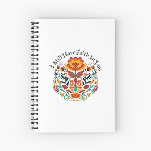 product_image_name-Generic-I Still Have Faith in You / Voyage  Spiral Notebook Bloc note-1