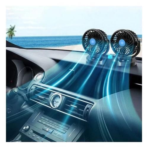 Generic Ventilateur Climatiseur voiture Allume Cigare 12v