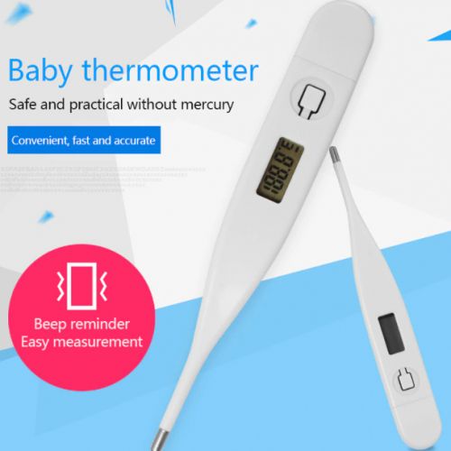 Thermomètre médical digital écran LCD bébé enfant adulte fièvre