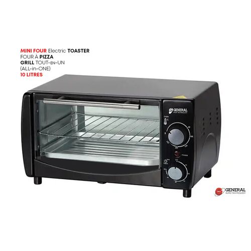 General Mini Four, TOASTER, Four à PIZZA, GRILL, Tout-en-Un (All-in-One)  Electric 10L à prix pas cher