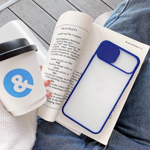 product_image_name-Generic-جراب iPhone12 Pro  مع غطاء كاميرا بسحاب بإطار متباين-1