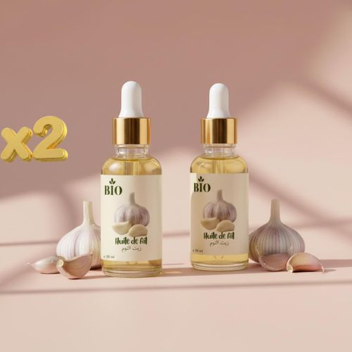 product_image_name-Bio-Pack x2 Huile de ail 30 ml Cosmétique Naturel Maroc-1