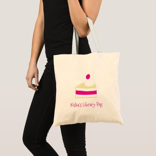 product_image_name-Generic-Tote Bag Sacoche of the Cake-Book of Crème Library Unique, haute qualité-1