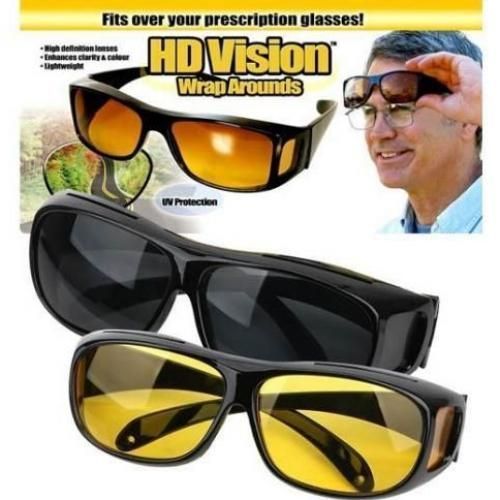 Generic Lunette de soleil Surlunette HD Vision pour conduire la nuit à prix  pas cher