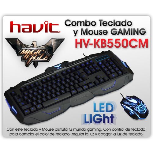 Pack Gaming Clavier & Souris Havit