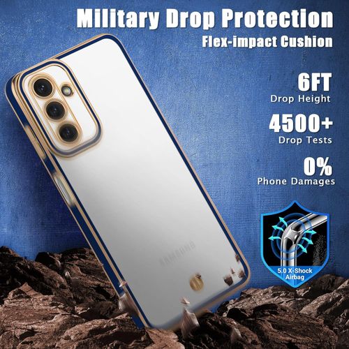 product_image_name-Spigen-Coque pour Samsung Galaxy A24 collection Air, Résistance Chutes Gold/bleu-1