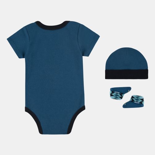 Jordan Coffret Ensemble de Naissance Body Bonnet Chaussons Bleu Marine a prix pas cher Jumia Maroc