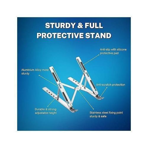 product_image_name-Generic-Support pour ordinateur portable en aluminium, support pliable-2