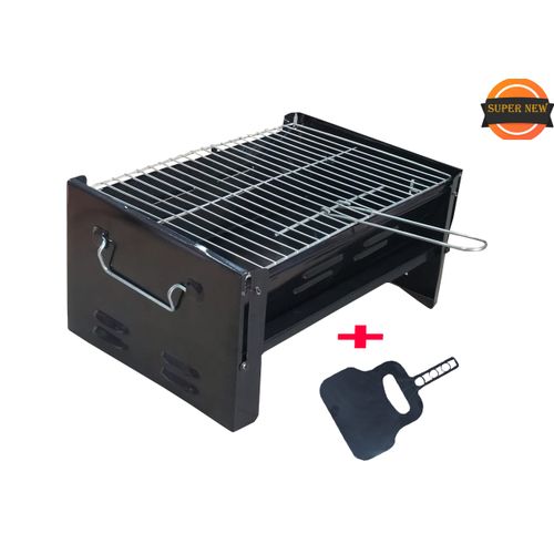 Generic Barbecue à Charbon Portable en Acier Inoxydable, Outil Pliable pour  Barbecue Gril à prix pas cher