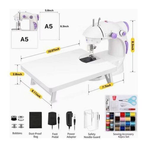 product_image_name-Generic-Mini Machines à Coudre Portable Électrique,Mini Machines à Coudre Domestiques, Portable, Électrique-4