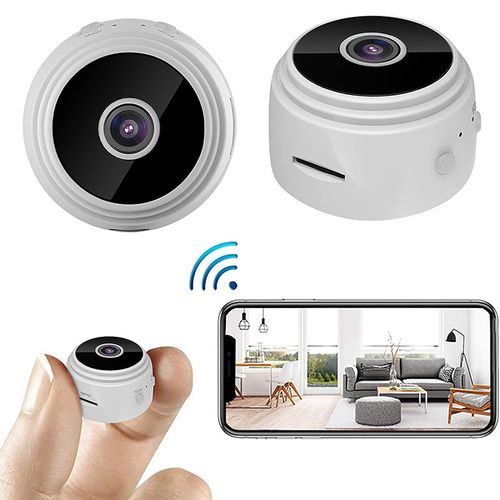 Mini caméra espion IP Wi-Fi A9 sans fil - 4K Aimanté au Maroc