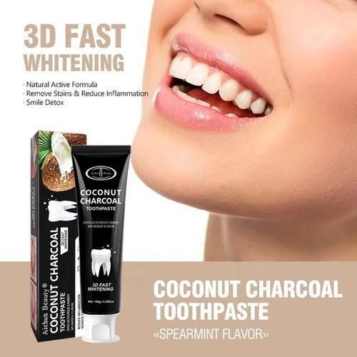 product_image_name-Generic-Aichun Beauty Dentifrice au Charbon de Bambou Noir et Coco Blanchiment des Dents 100% Naturel-1