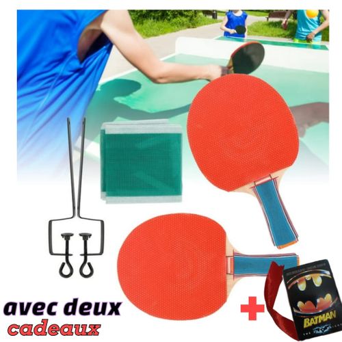 2 raquettes de tennis de table et 2 balles SPORTX : Chez