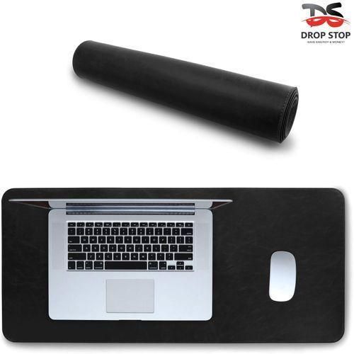 product_image_name-Drop Stop-لوحة ماوس من جلد PU، سجادة مكتب، واقي مكتب بسطح ناعم، 90 × 45 سم-1