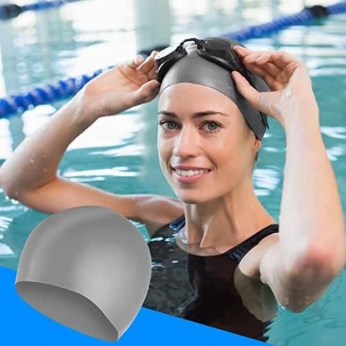 FAFA SPORT Bonnet de natation en silicone Imperméable Bonnet de Piscine &  Sports Nautiques à prix pas cher