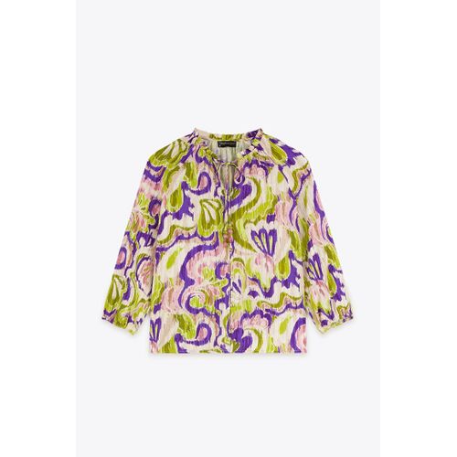 product_image_name-Marwa-بلوزة مطبوعة بنقشة إيكات بنفسجية-1