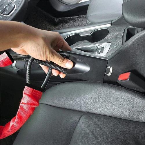 Generic Dispositif de Verrouillage de Volant de Voiture avec Ceinture de Securite existent Universelle Anti Vol en Fil d Acier Fournitures pour Camion et SUV a prix pas cher Jumia Maroc