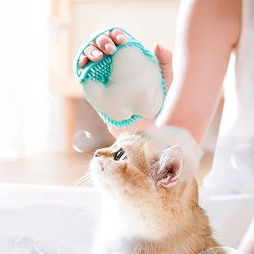 product_image_name-Generic-Brosse de bain et de massage en silicone pour chien et chat gel douche-5