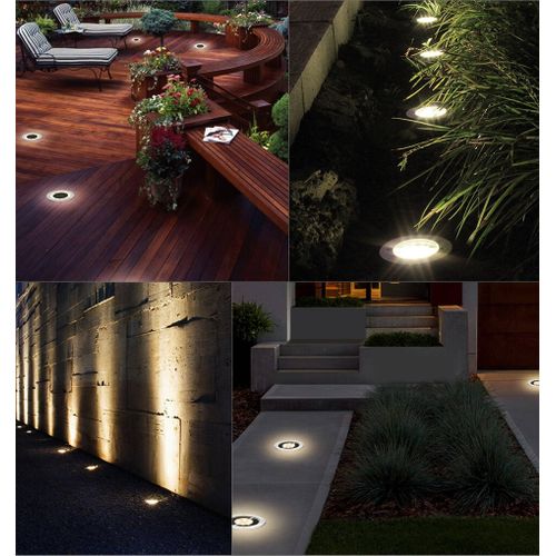 Generic Spot lumineux Led solaire imperméable, idéal pour une pelouse, une  terrasse, un parc ou une marche à prix pas cher