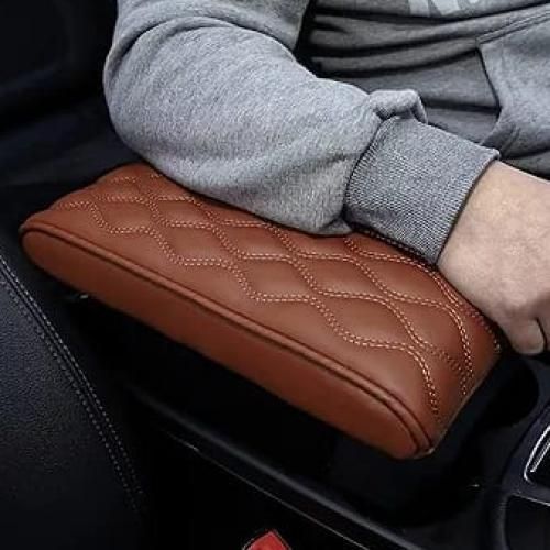 Generic Coussin Accoudoir de boîte de bras de voiture, Accoudoir de voiture  en cuir à prix pas cher