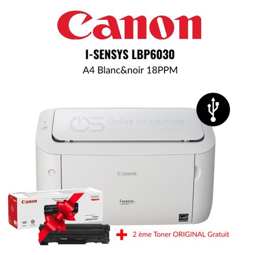 Canon Imprimante Laser Monochrome i-SENSYS LBP6030 (8468B001AA) +