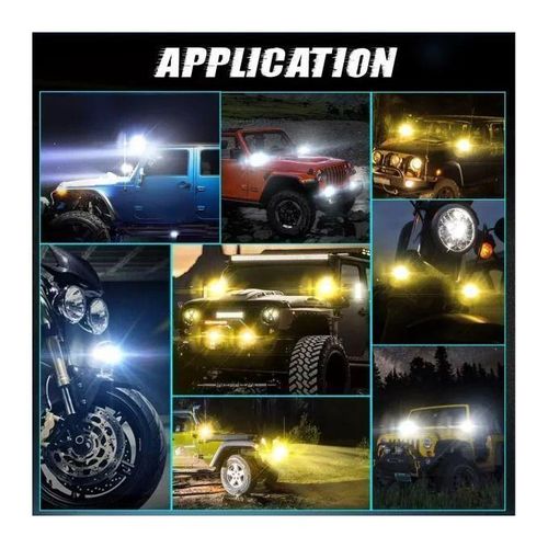 product_image_name-Generic-Éclairage LED haute performance pour moto, lentille de couleur,24V 200W-2