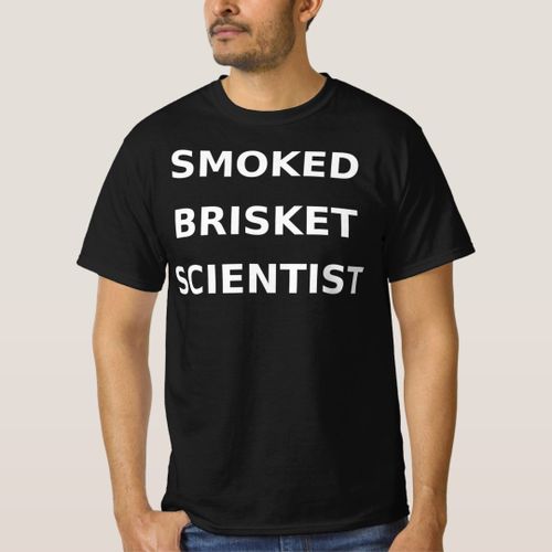 product_image_name-Generic-Smoked Brisket Scientist Funny Gag Gift Junk T-Shirt unique design - t shirt tres bon qualite-1