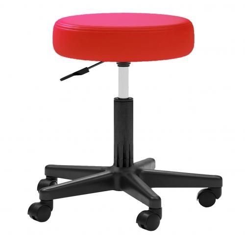 Tabouret Pivotant Roulant, Hauteur Réglable Tabouret à Roulettes